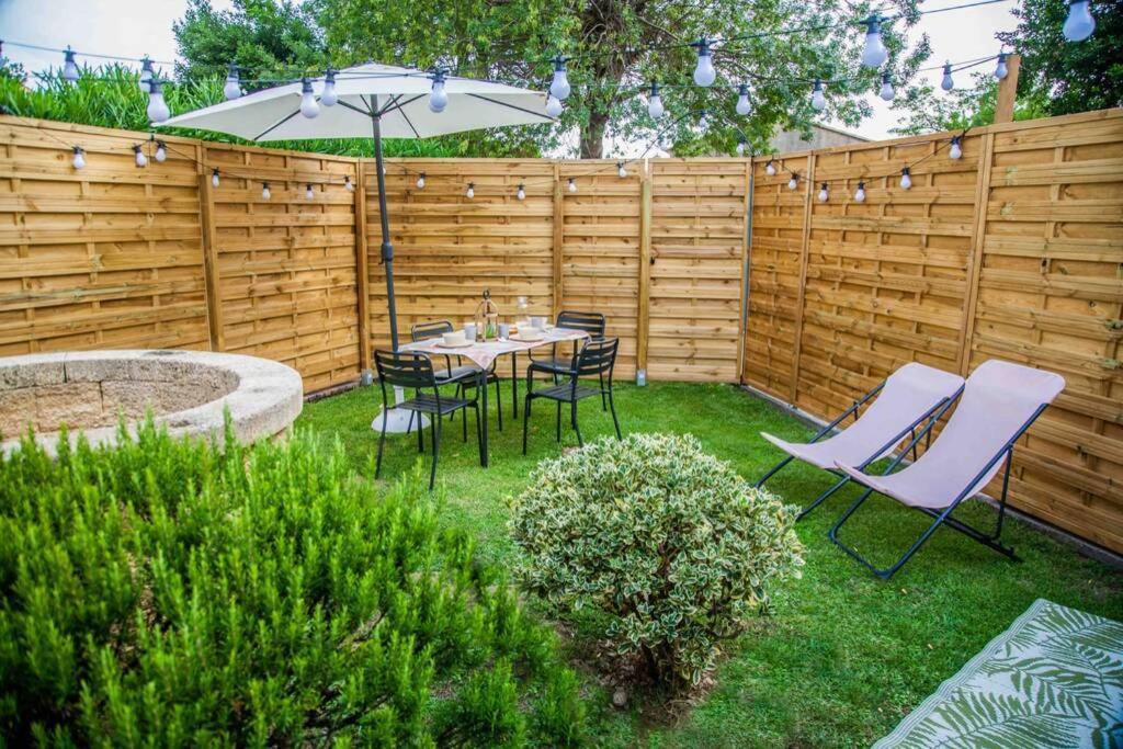 Charmant Studio/T2 Au Calme Avec Jardin Et Parking Fos-sur-Mer Dış mekan fotoğraf